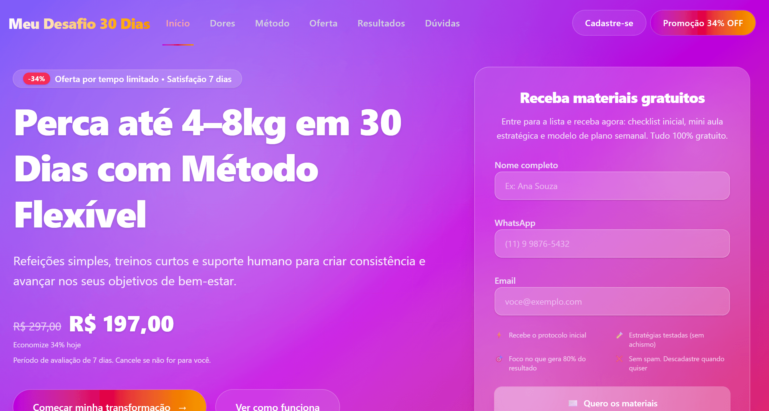 MeuDesafio30Dias — captura